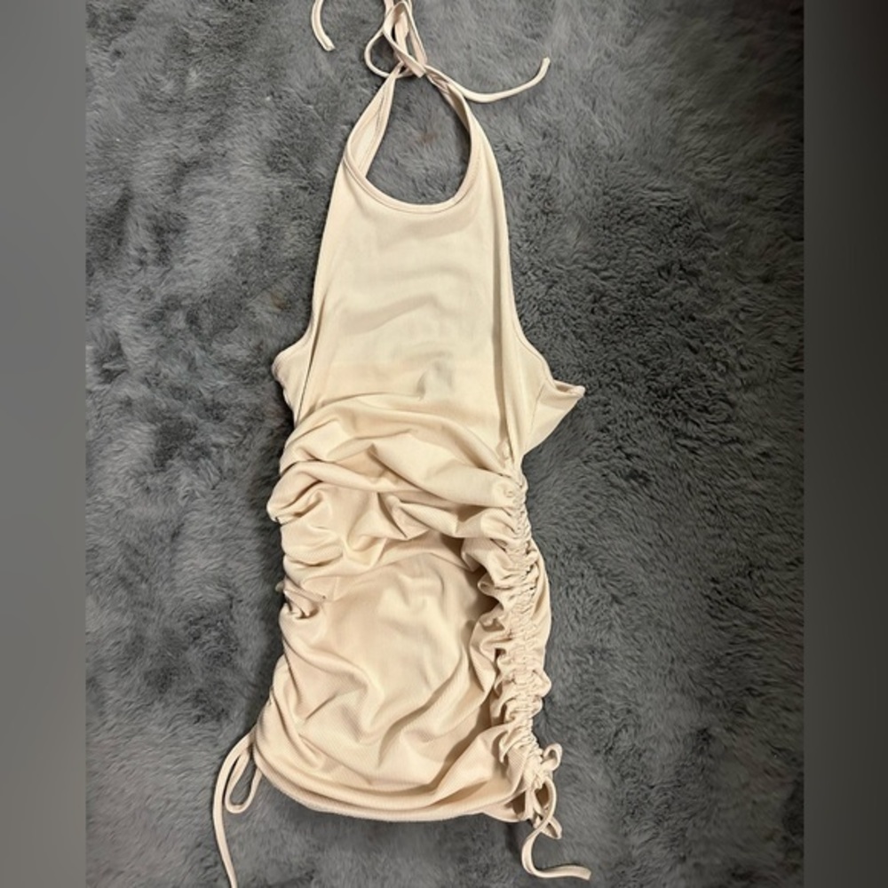 SHEIN backless dress